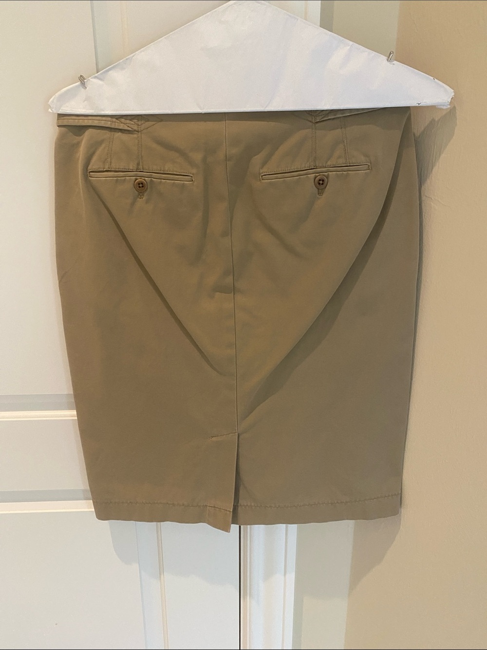 Ralph Lauren khaki pencil skirt, size 10 - Picture 3 of 4